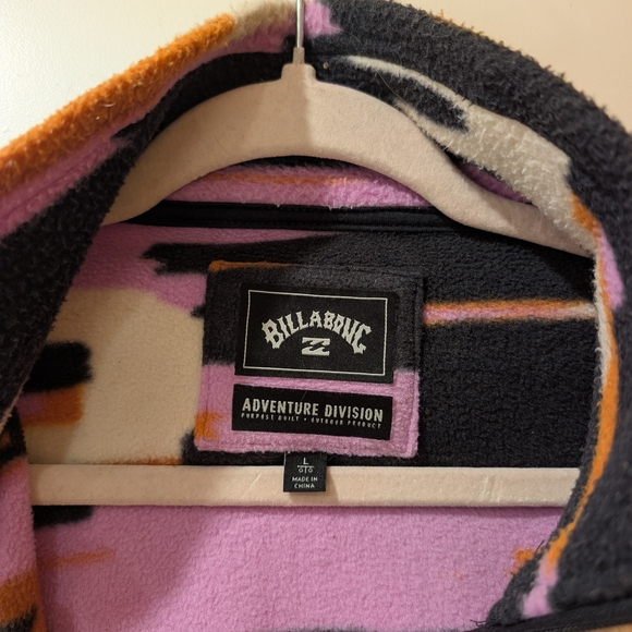 Billabong Multicolor Fleece Jacket - Picture 4 of 4